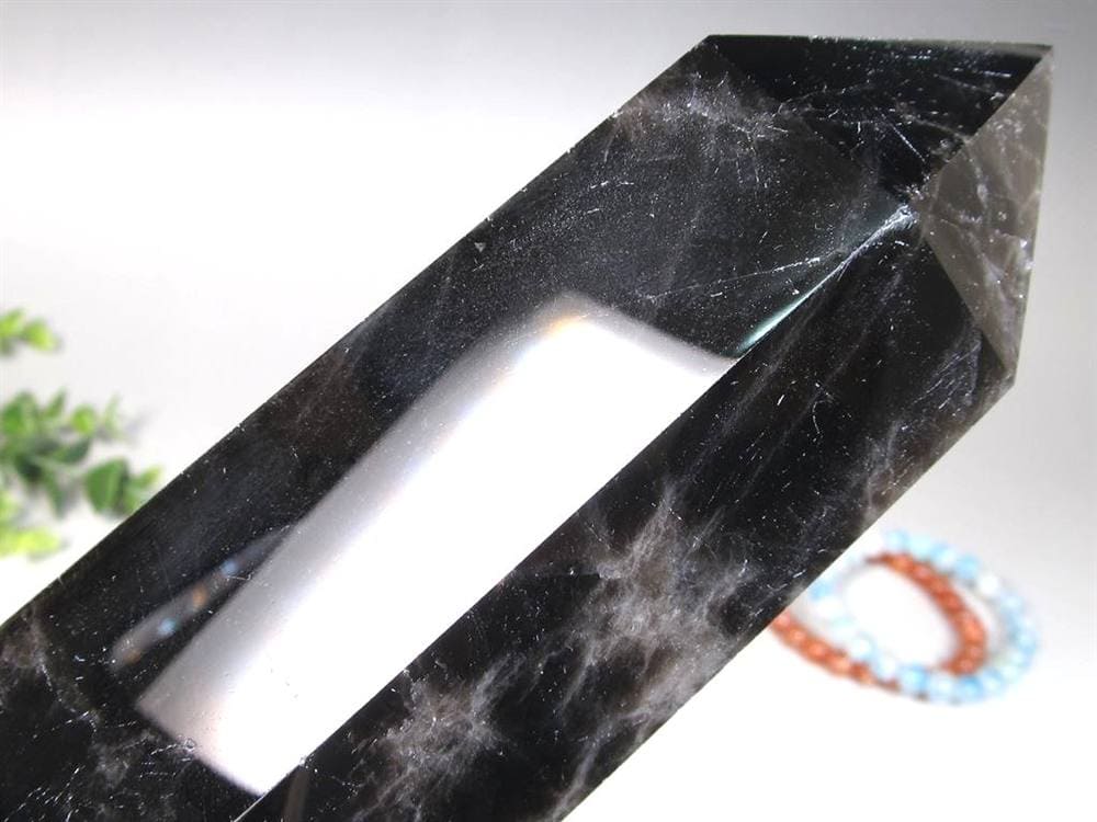 モリオン 黒水晶 黒水晶ブレス モリオンブレス 黒水晶クラスター
