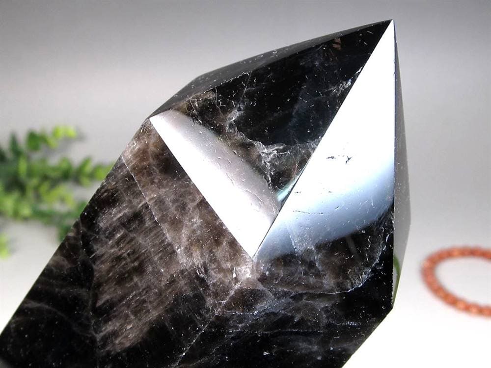 モリオン 黒水晶 黒水晶ブレス モリオンブレス 黒水晶クラスター