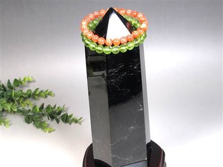 モリオン 黒水晶 黒水晶ブレス モリオンブレス 黒水晶クラスター