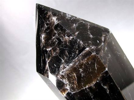 モリオン 黒水晶 ポイント インテリア 置物