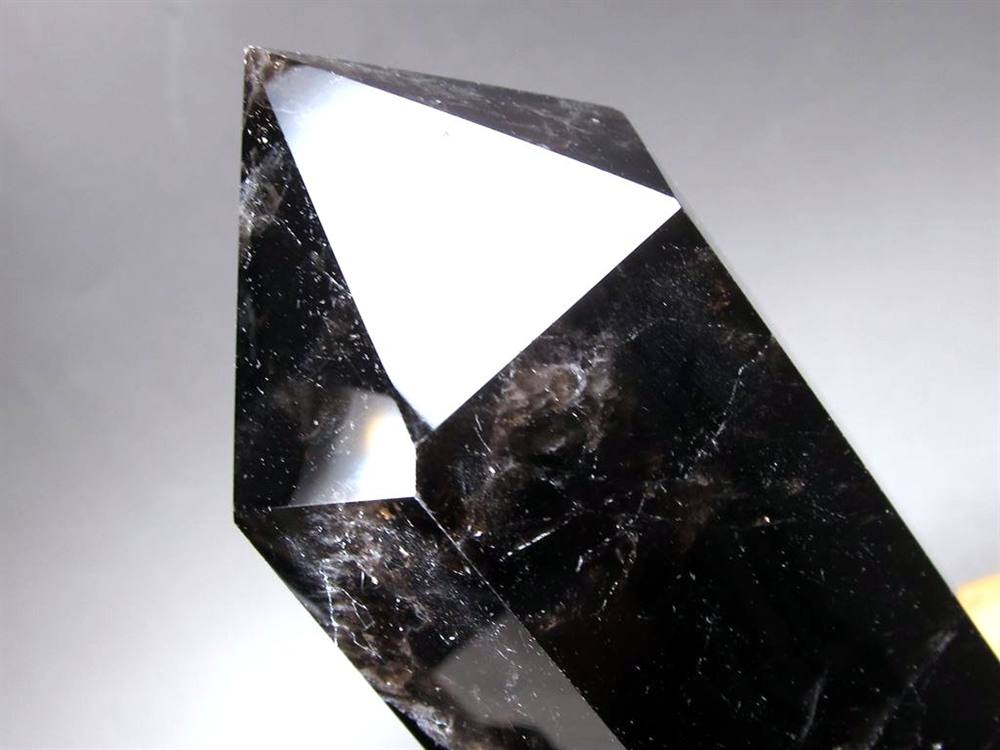 モリオン 黒水晶 ポイント インテリア 置物