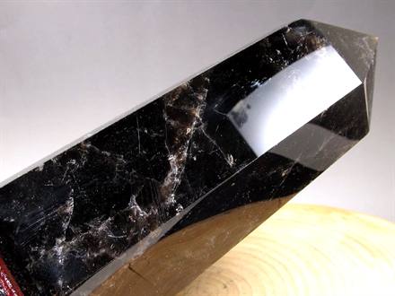 モリオン 黒水晶 ポイント インテリア 置物