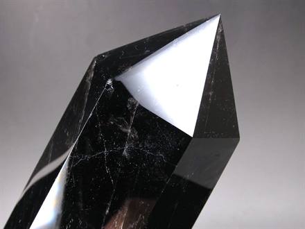 モリオン 黒水晶 ポイント インテリア 置物