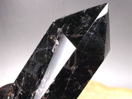 モリオン 黒水晶 ポイント インテリア 置物