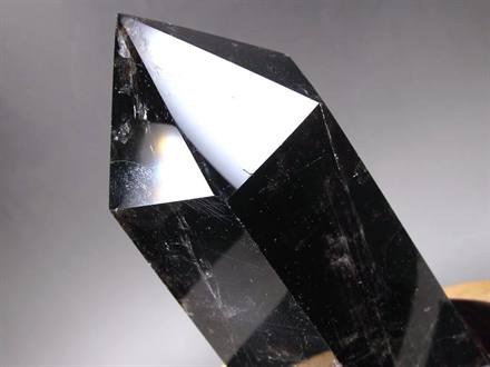 モリオン 黒水晶 ポイント インテリア 置物