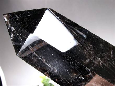 モリオン 黒水晶 ポイント インテリア 置物