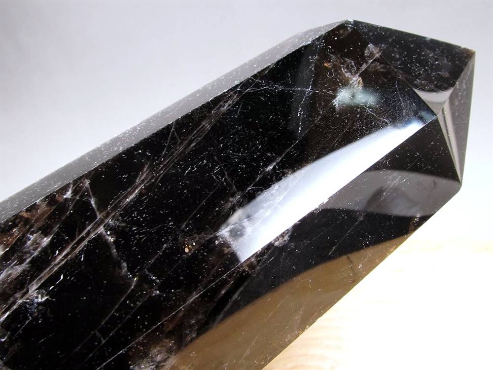 モリオン 黒水晶 ポイント インテリア 置物