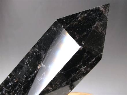 モリオン 黒水晶 ポイント インテリア 置物