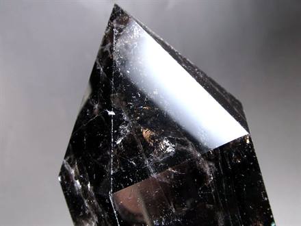 モリオン 黒水晶 ポイント インテリア 置物