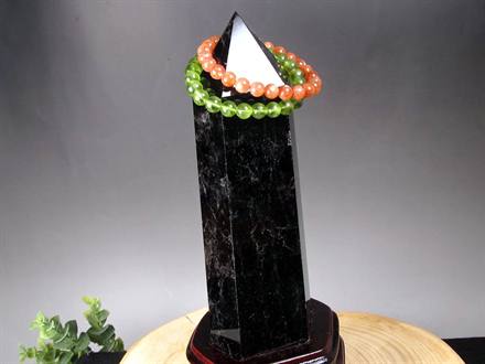 モリオン 黒水晶 ポイント インテリア 置物