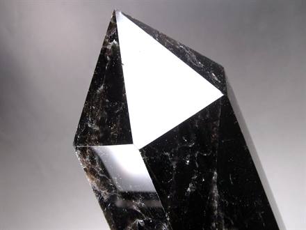 モリオン 黒水晶 ポイント インテリア 置物