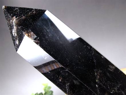 モリオン 黒水晶 ポイント インテリア 置物