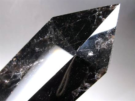 モリオン 黒水晶 ポイント インテリア 置物