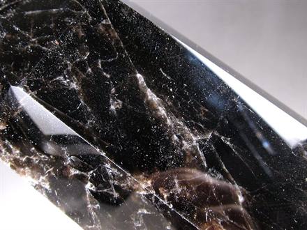 モリオン 黒水晶 ポイント インテリア 置物