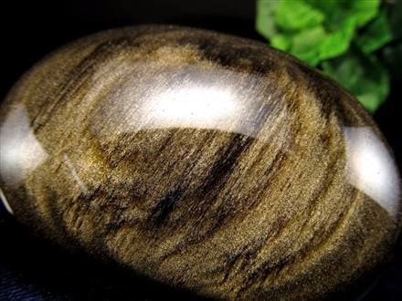 ゴールデンシャインオブシディアン オブシディアン ゴールド タンブル ポリッシュ