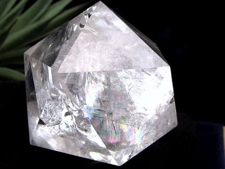 水晶 置物 正多面体 プラトン ブラジル産