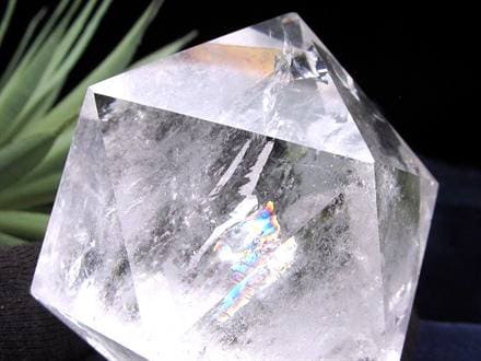 水晶 置物 正多面体 プラトン ブラジル産