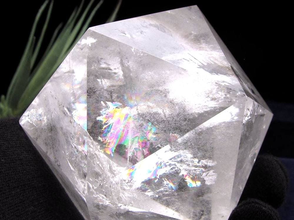水晶 置物 正多面体 プラトン ブラジル産