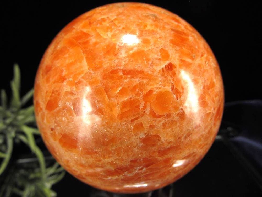 クリスタリンライムストーン 大理石 丸玉 スフィア カルサイト