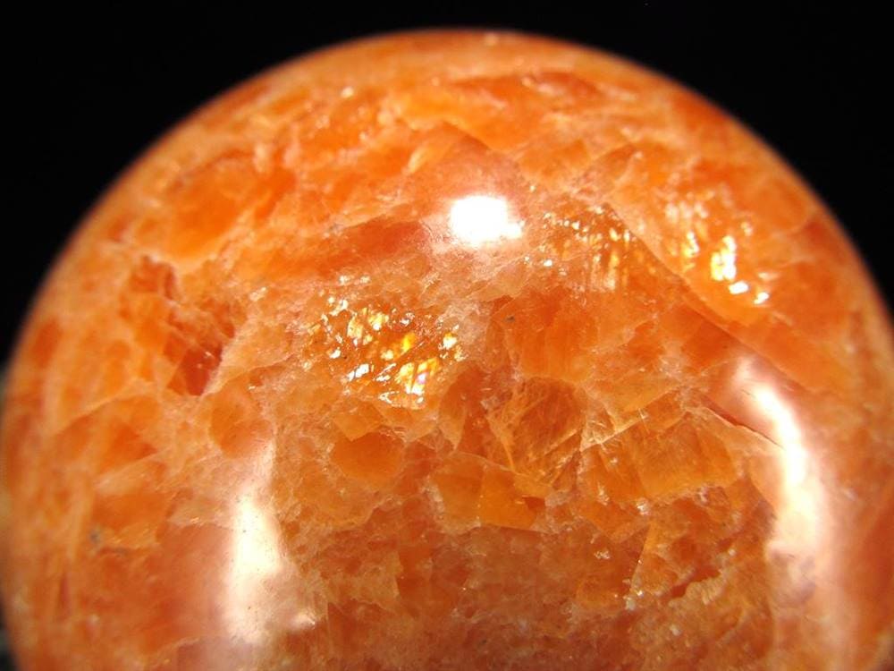 クリスタリンライムストーン 大理石 丸玉 スフィア カルサイト