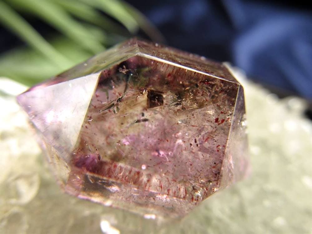 アメジスト エレスチャル ランダムカット タンブル