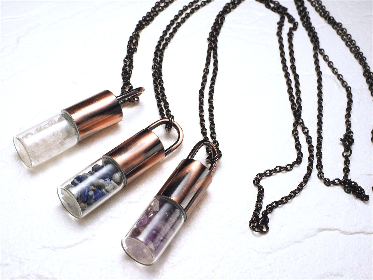 アロマボトルネックレス