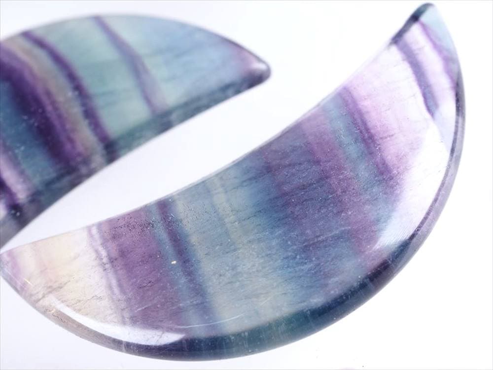 マルチカラー フローライト 蛍石 握り石 置物