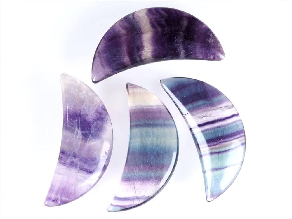 マルチカラー フローライト 蛍石 握り石 置物