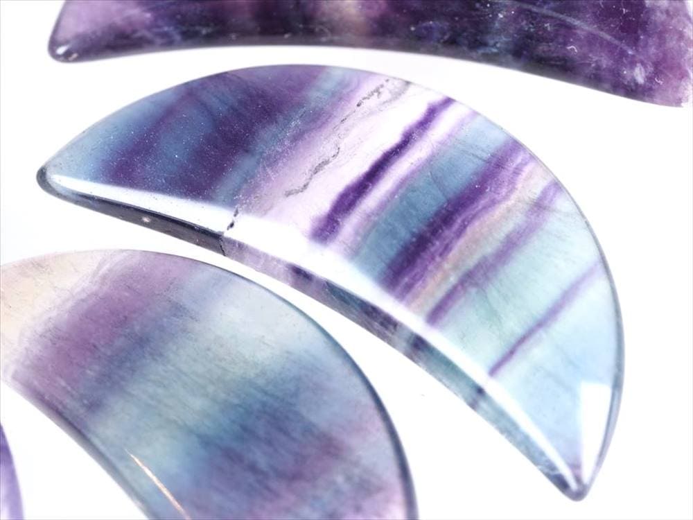 マルチカラー フローライト 蛍石 握り石 置物