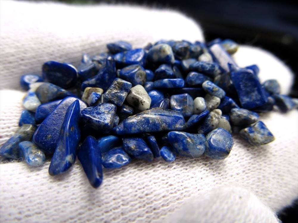 ラピスラズリ 青金石 さざれ 細石 チップ
