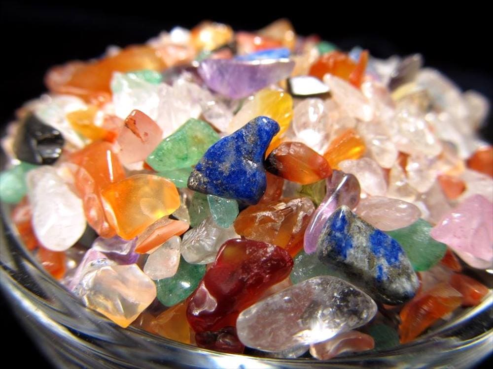 細石 チップ ちっぷ 天然石 ミックスストーン