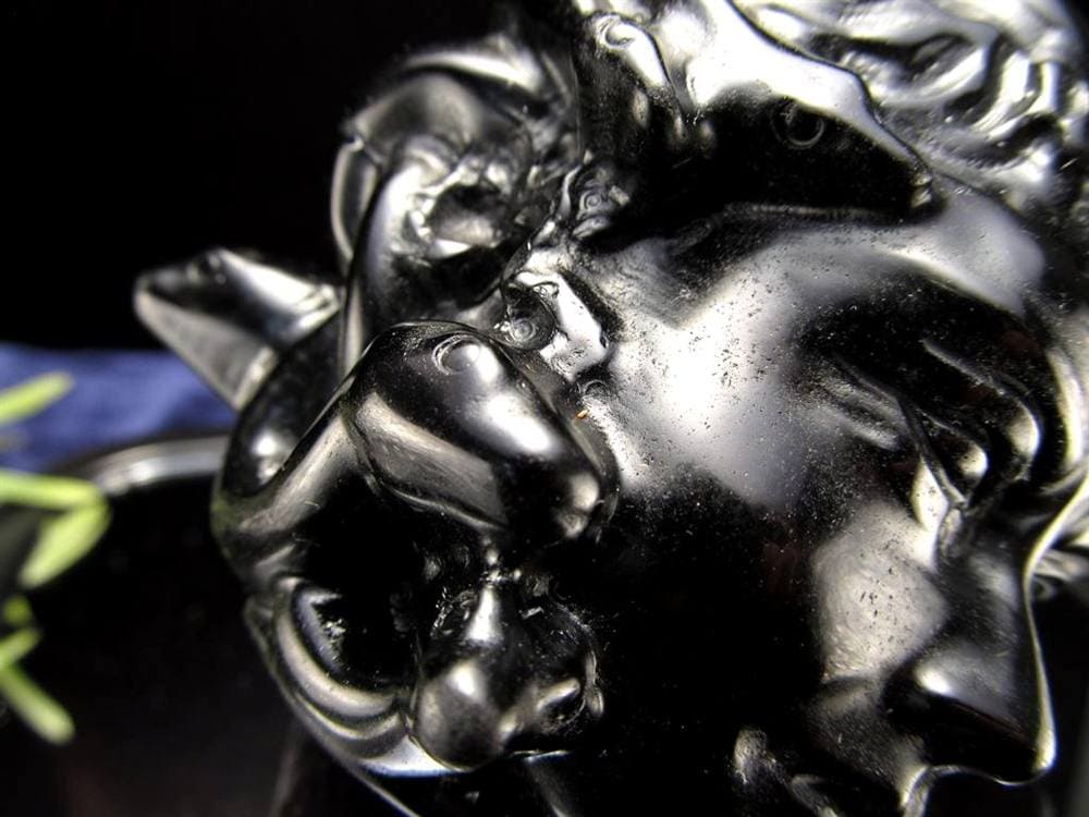 オブシディアン メデューサ メドゥーサ 黒曜石 天然石