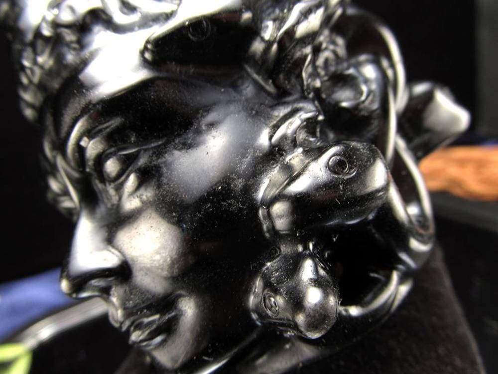 オブシディアン メデューサ メドゥーサ 黒曜石 天然石