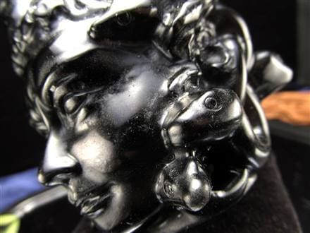 オブシディアン メデューサ メドゥーサ 黒曜石 天然石