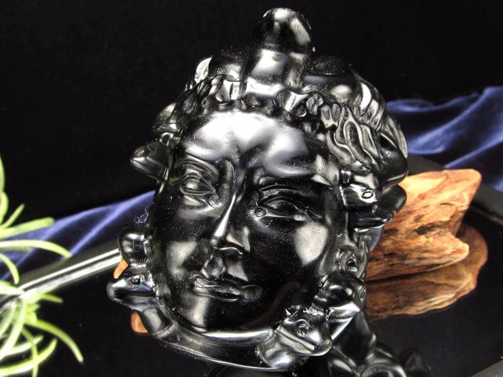 オブシディアン メデューサ メドゥーサ 黒曜石 天然石