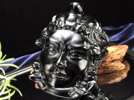 オブシディアン メデューサ メドゥーサ 黒曜石 天然石