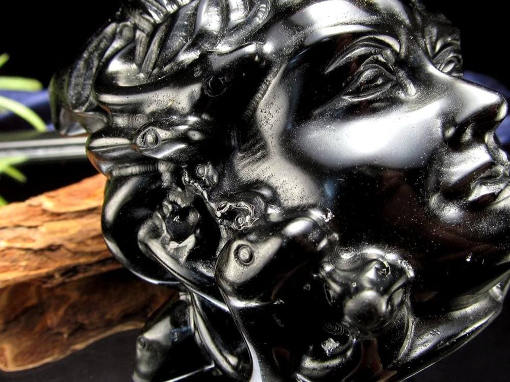 オブシディアン メデューサ メドゥーサ 黒曜石 天然石