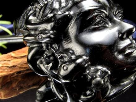 オブシディアン メデューサ メドゥーサ 黒曜石 天然石