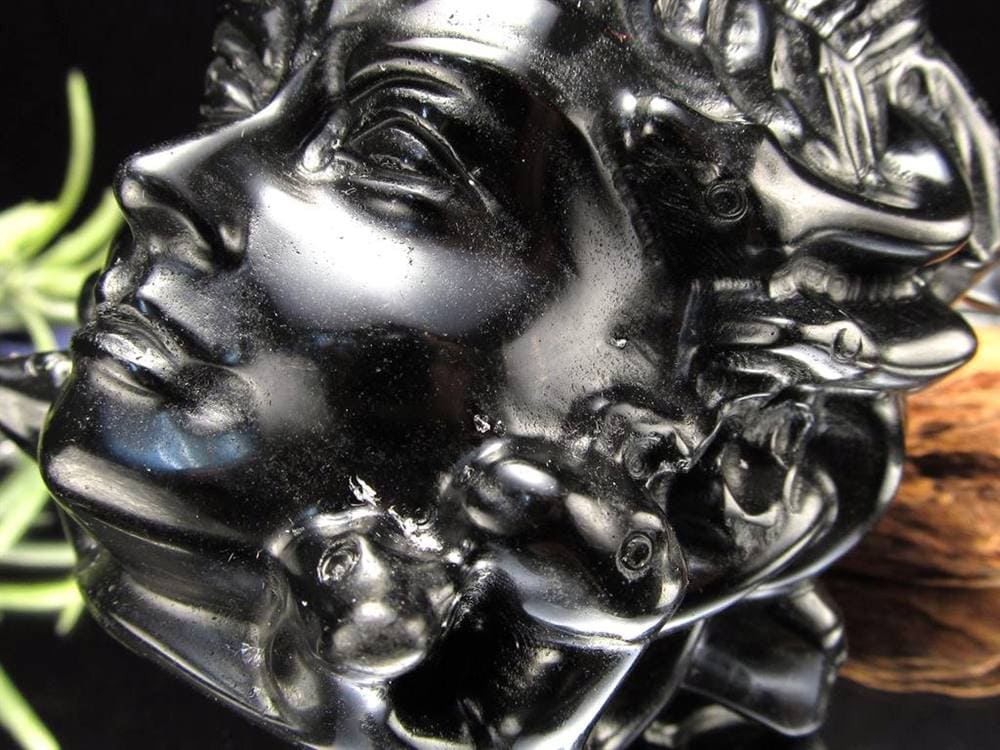 オブシディアン メデューサ メドゥーサ 黒曜石 天然石