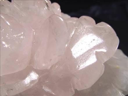 ローズクォーツ 薔薇 彫刻置物 クォーツ 天然石