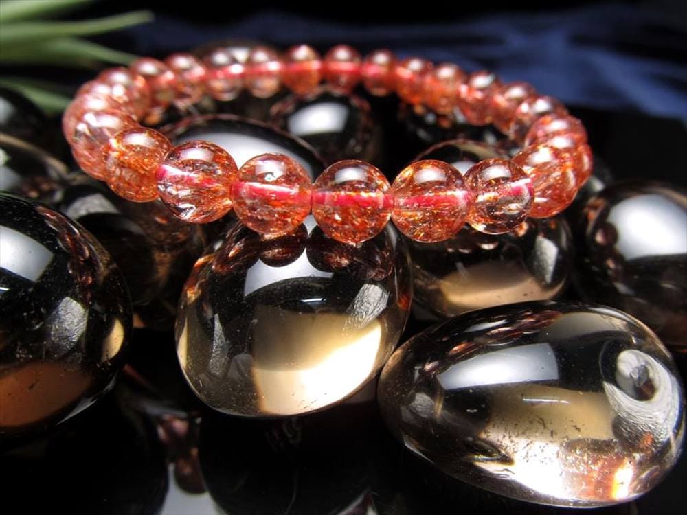 スモーキークォーツ タンブル 握り石 詰め合わせ 磨き石