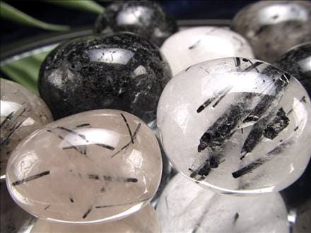 ブラックトルマリン タンブル 握り石 詰め合わせ 磨き石