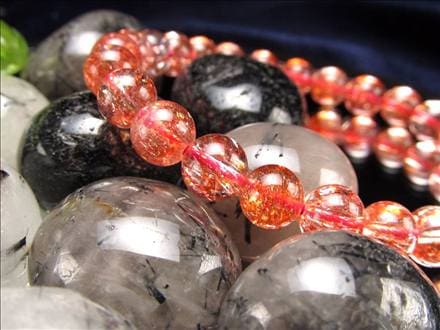 ブラックトルマリン タンブル 握り石 詰め合わせ 磨き石