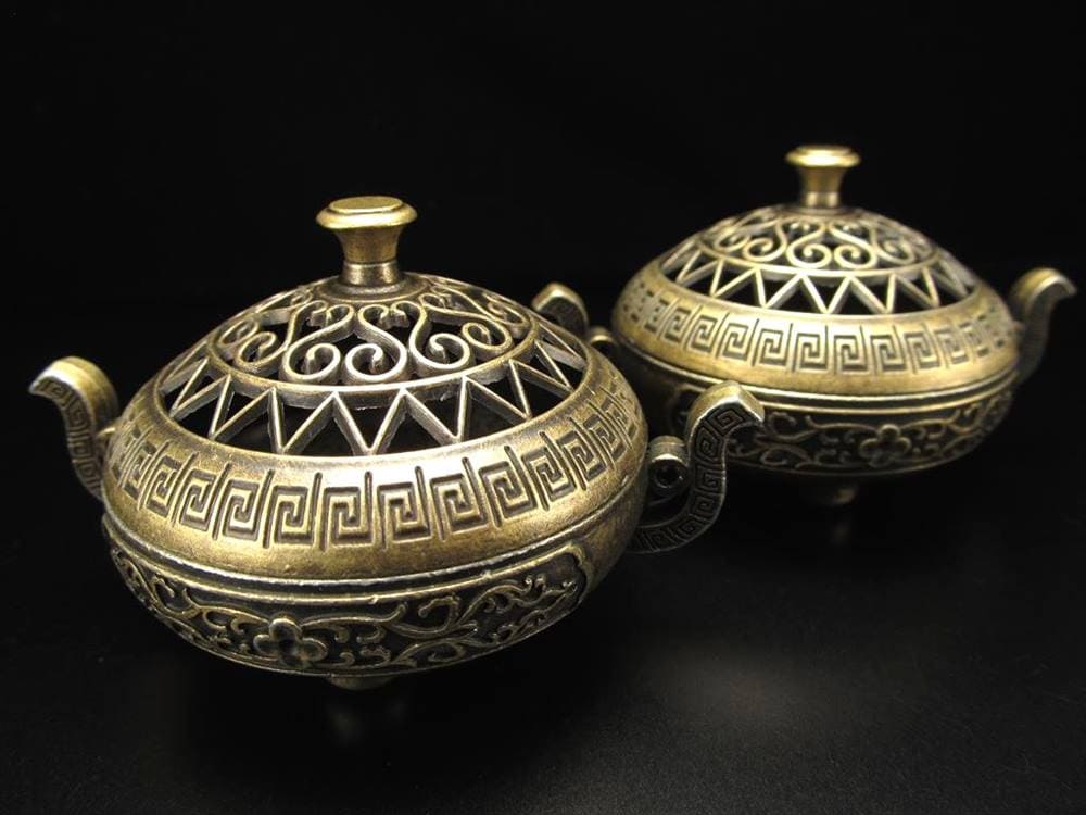 渦巻香 香炉 メタル香炉 浄化 インテリア