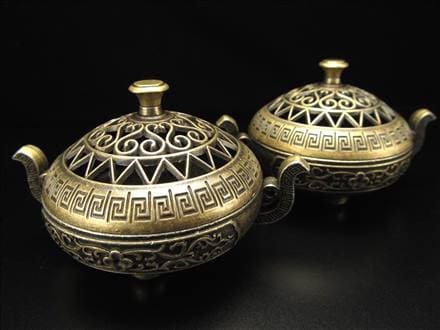 渦巻香 香炉 メタル香炉 浄化 インテリア