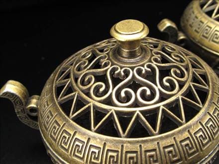 渦巻香 香炉 メタル香炉 浄化 インテリア