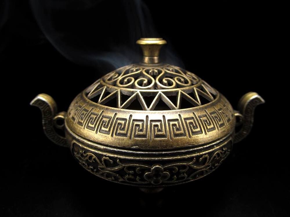 渦巻香 香炉 メタル香炉 浄化 インテリア