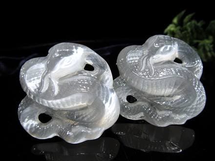 セレナイト ジプサム 透石膏 タンブル 聖母マリアのガラス