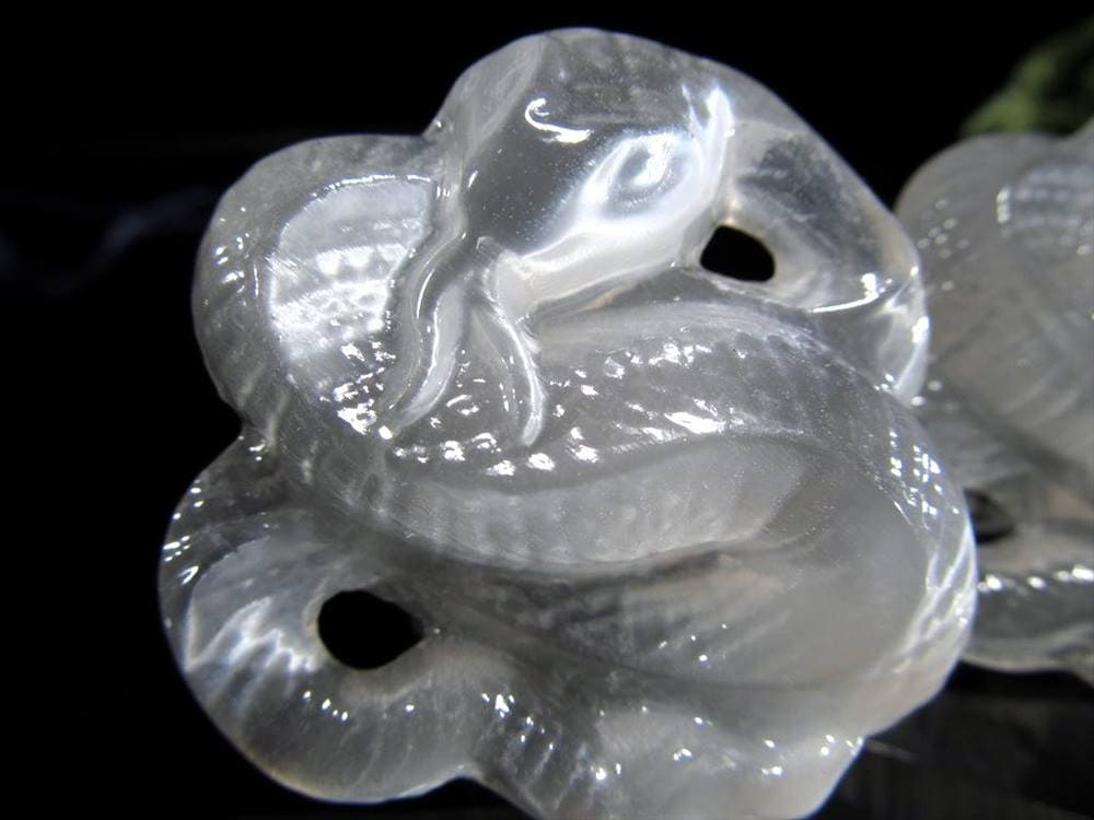 セレナイト ジプサム 透石膏 タンブル 聖母マリアのガラス