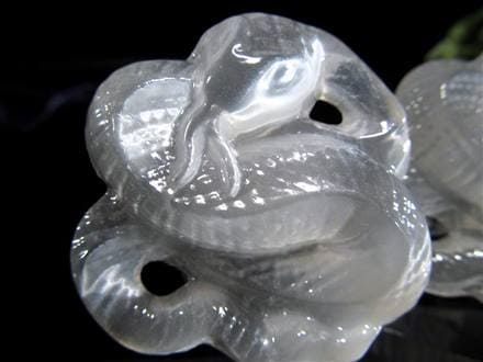 セレナイト ジプサム 透石膏 タンブル 聖母マリアのガラス